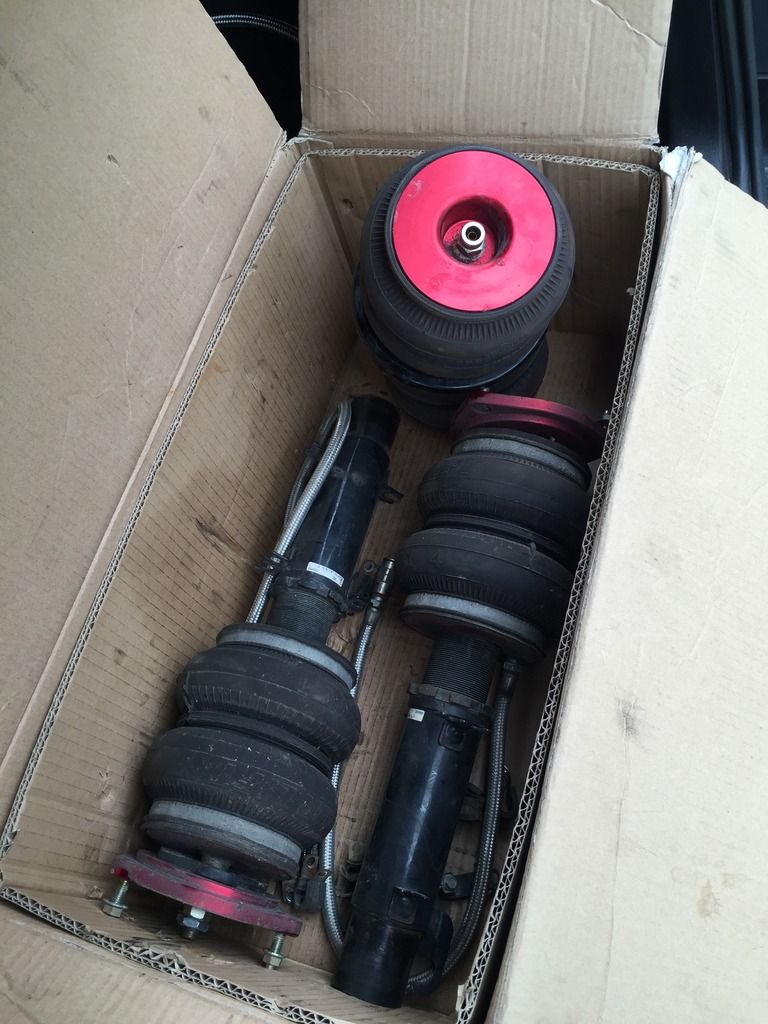 F/S Mk4 Airlift v2 digital air ride kit complete set up VW Vortex